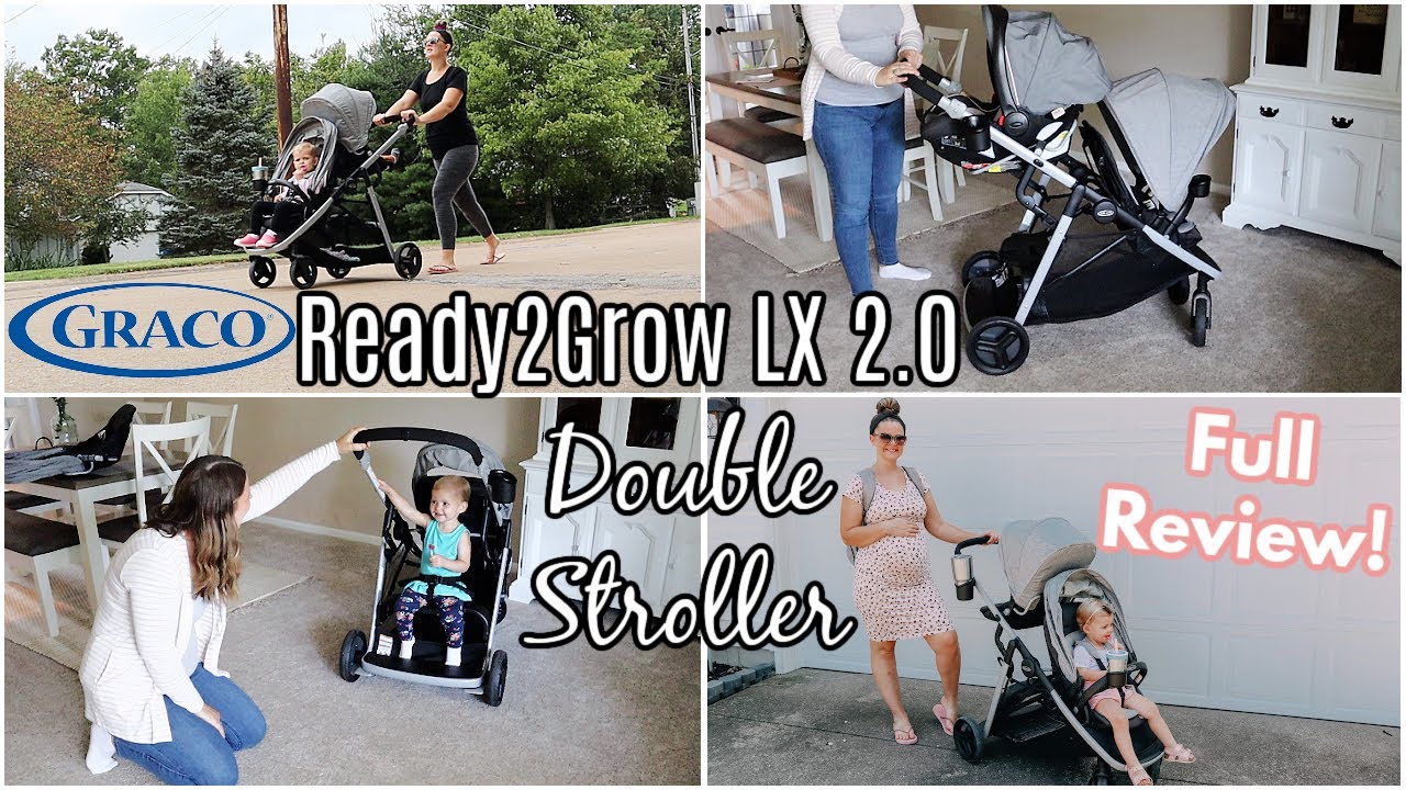 PREPARING FOR OUR 3RD BABY! Graco Ready2Grow LX 2.0 Double Stroller Review