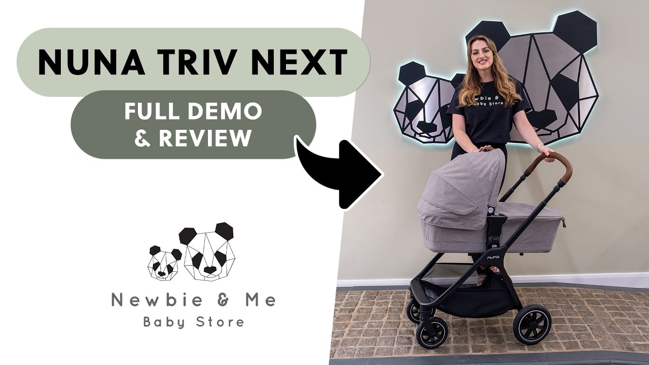 Nuna TRIV Next 🔥 Full Demonstration & Review + Nuna PIPA URBN Car Seat ✨