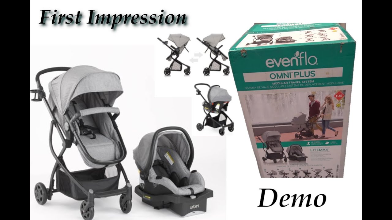 Evenflo Urbini Omni Plus Unboxing/ First impression