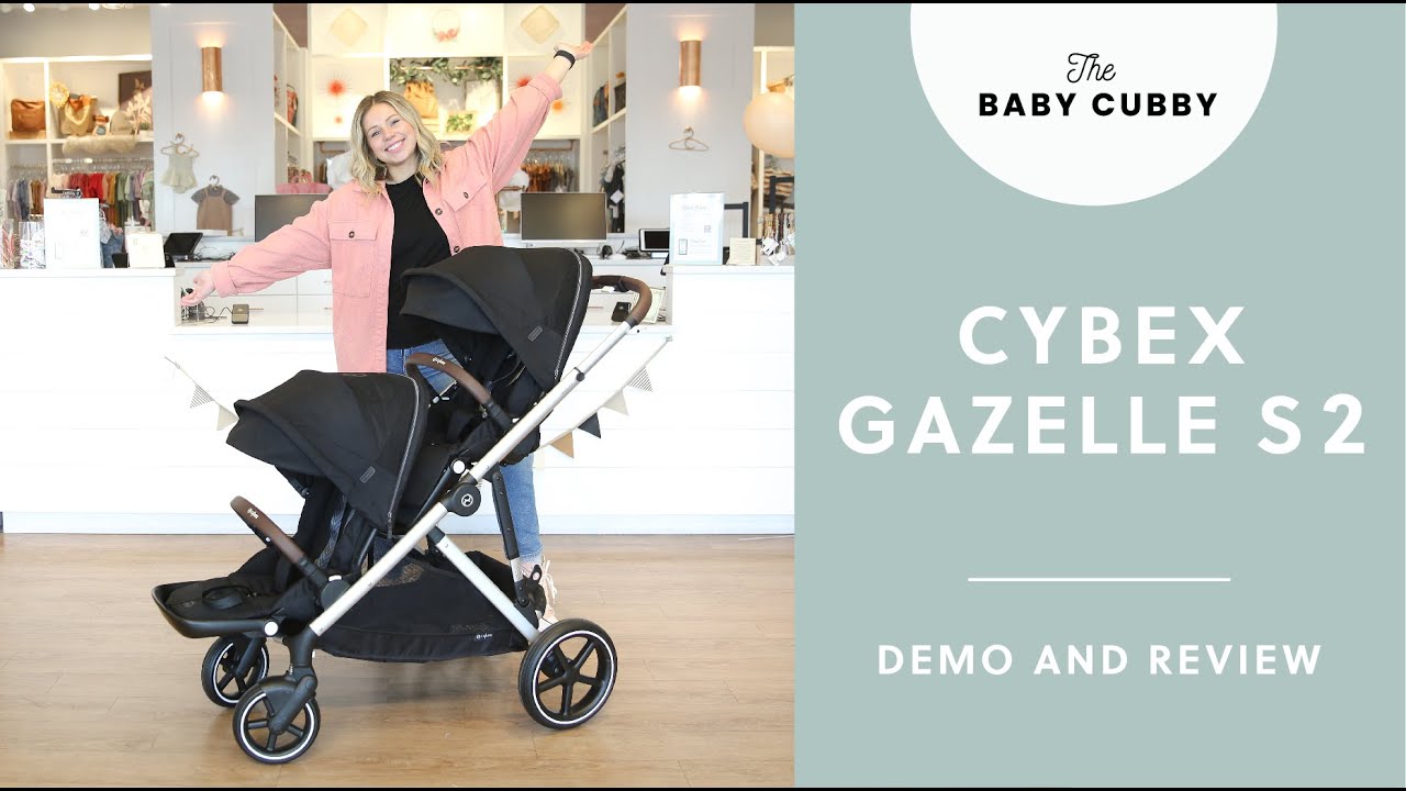 Cybex Gazelle S/S2 Stroller IN-DEPTH Demo and Review!