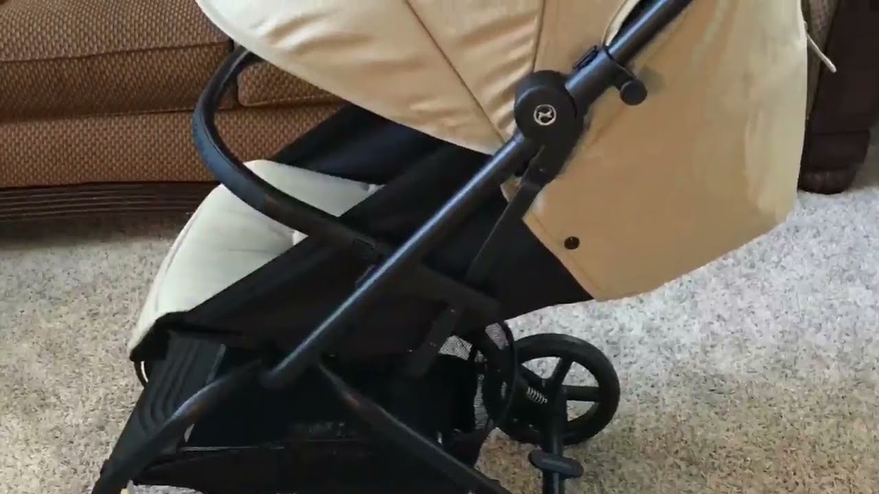 Cybex Eezy S+2 Stroller Classic Beige Review, Good quality stroller with coil springs to absorb shoc