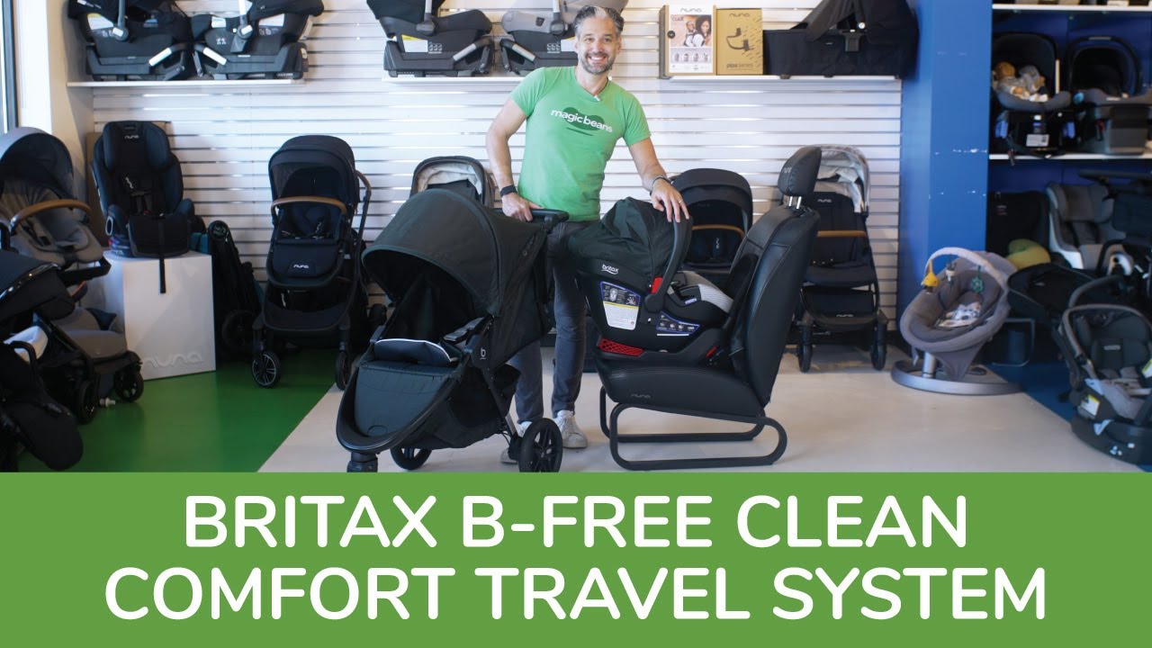 Britax B-Free Clean Comfort Review | Best Strollers 2022 | Magic Beans Reviews