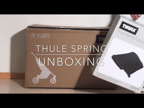 Unboxing a Brand New Thule Spring and Preparing it for Use