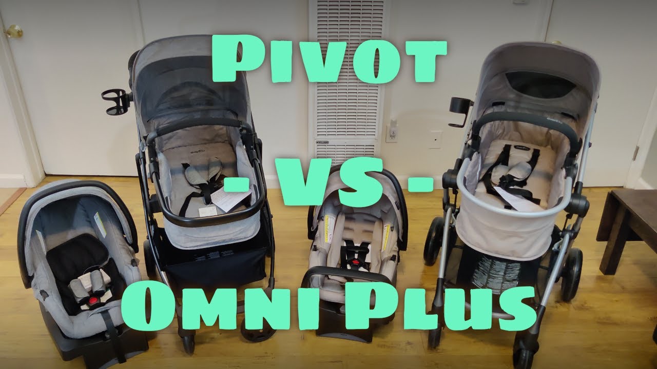 Evenflo Pivot VS Omni Plus Stroller Comparison