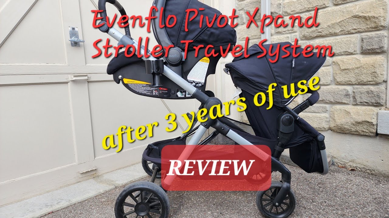 Evenflo Pivot Xpand Modular Stroller Travel System|Safemax|Review