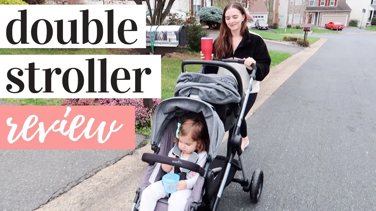 EVENFLO PIVOT XPAND DOUBLE STROLLER DEMO + REVIEW | UPPA BABY VISTA DUPE?