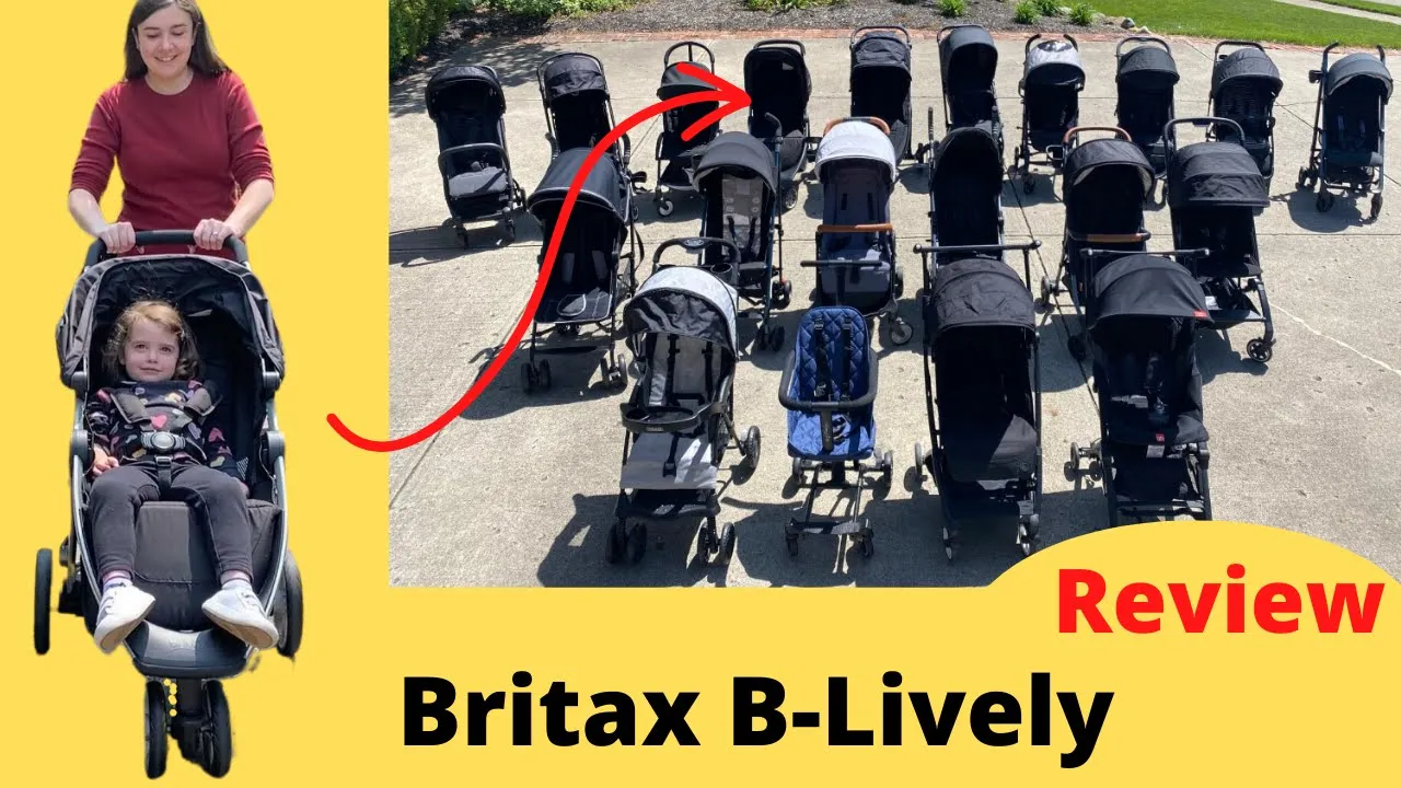 Britax B-Lively Stroller Review (Solid 3-Wheeler)