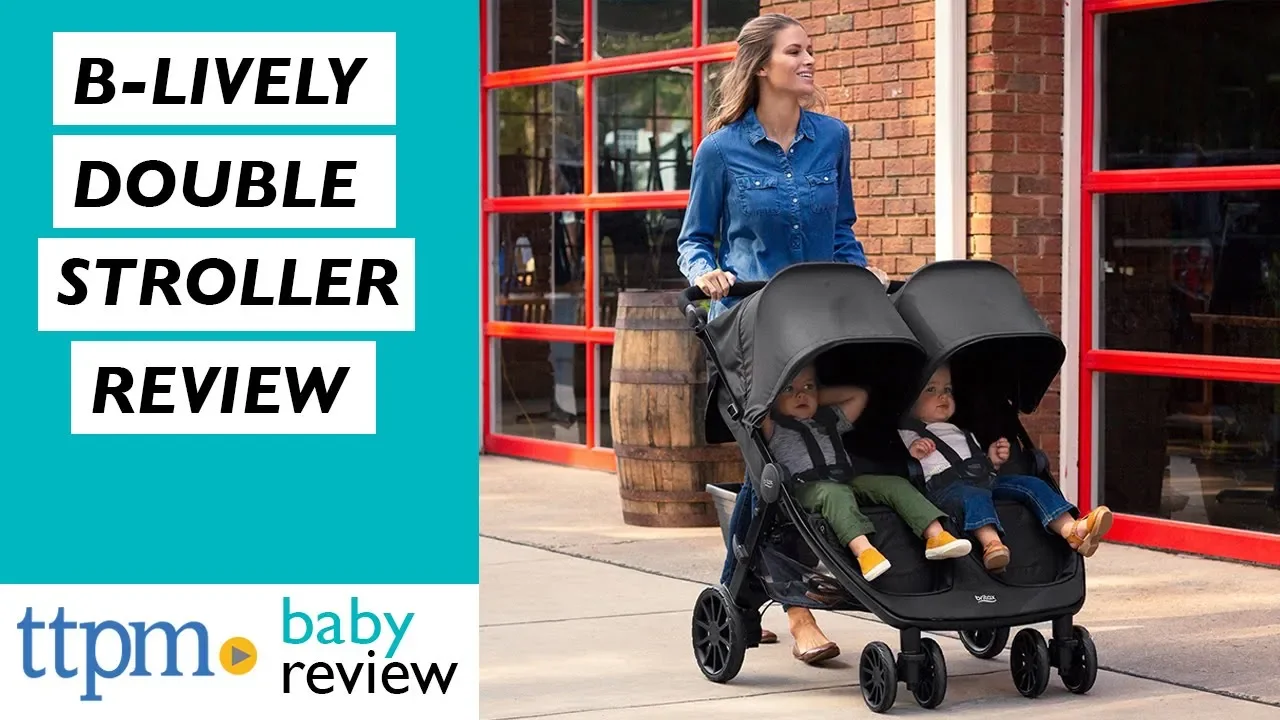 B-Lively Double Stroller from Britax