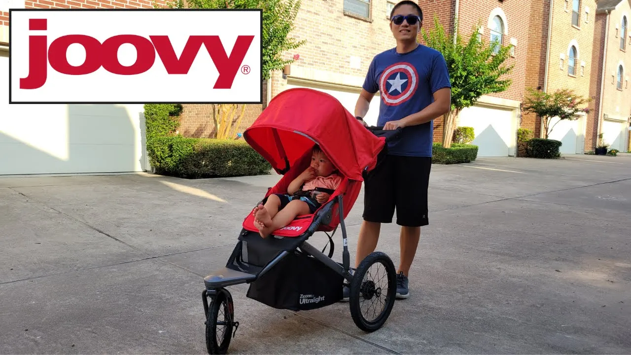 Joovy Zoom 360 Ultralight Jogging Stroller - Unboxing & Review