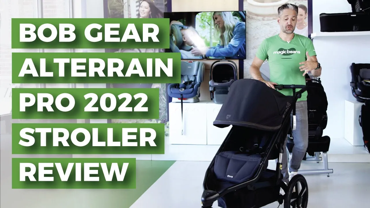 BOB Gear Alterrain Pro Review | Jogging/Running Stroller | Best Strollers 2022 | Magic Beans Reviews