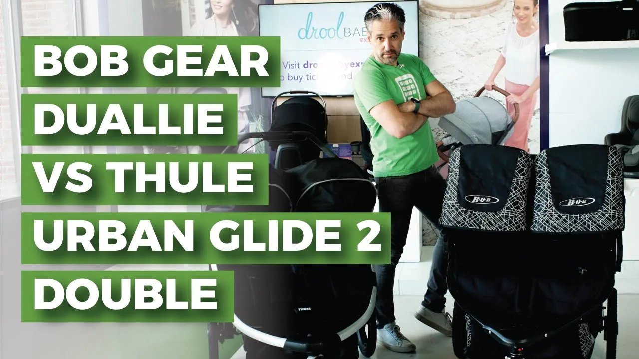 BOB Gear Revolution Flex 3.0 Duallie vs Thule Urban Glide 2 | Double Strollers | Magic Beans Reviews