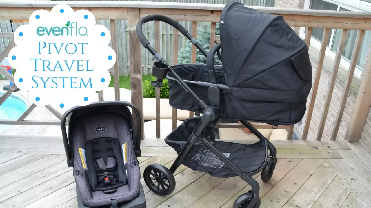 New!  Evenflo Pivot travel System Review