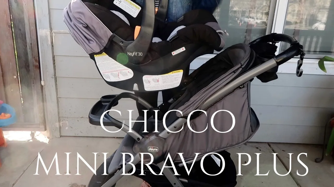 Chicco Bravo Mini Plus Stroller Review (Click-in) Compatible with Chicco Infant Carseats